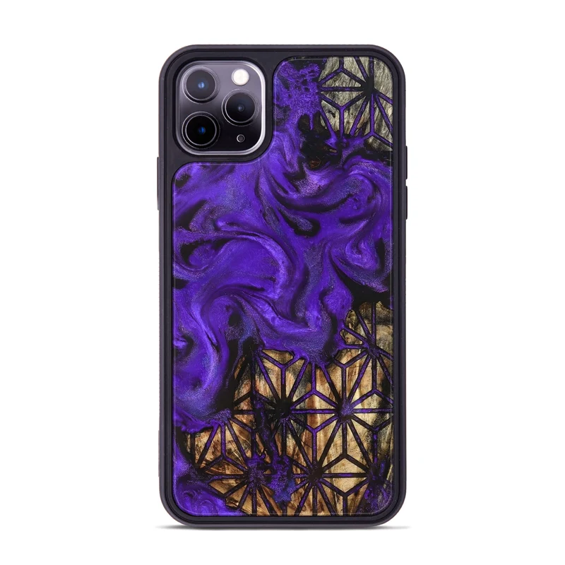 iPhone 11 Pro Max Wood Phone Case - Clora (Pattern, 830092)