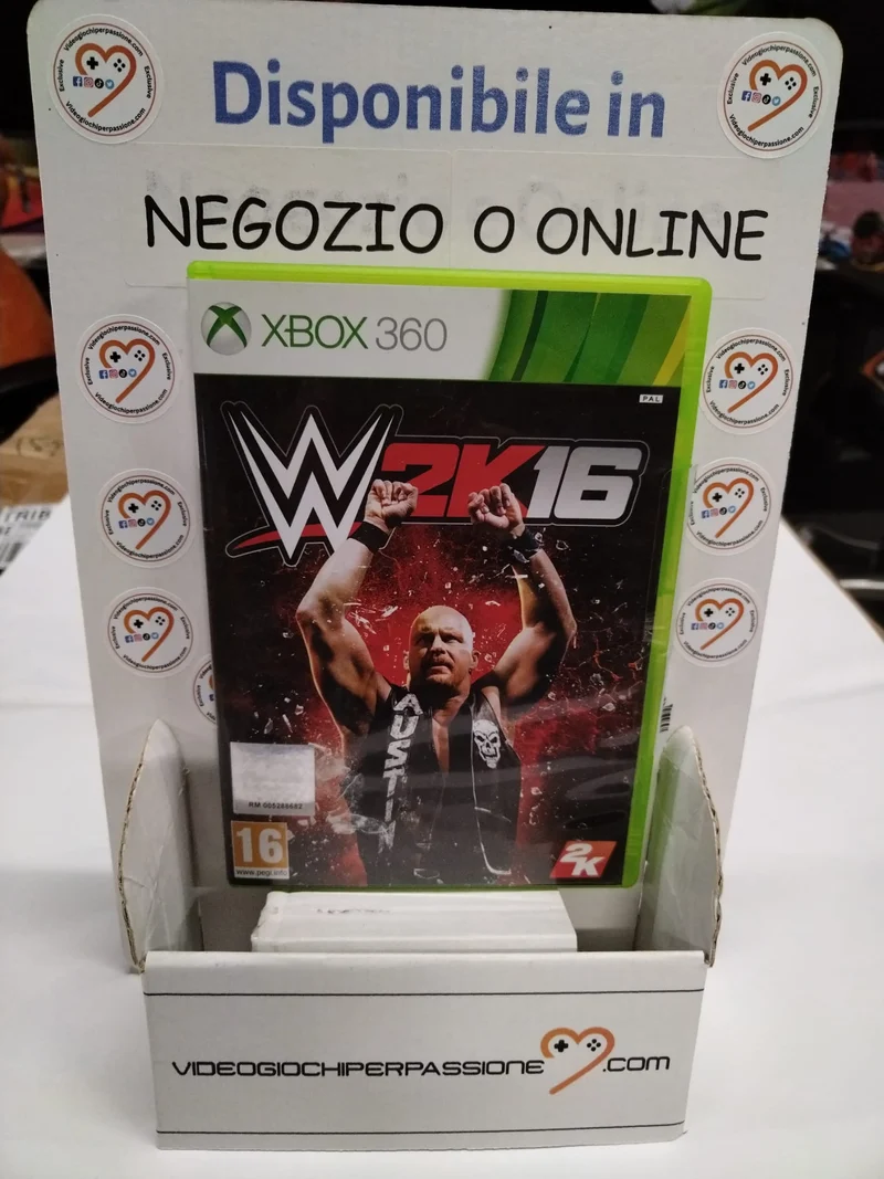 W 2K 16 XBOX 360 (usato garantito)(ver. italiana)