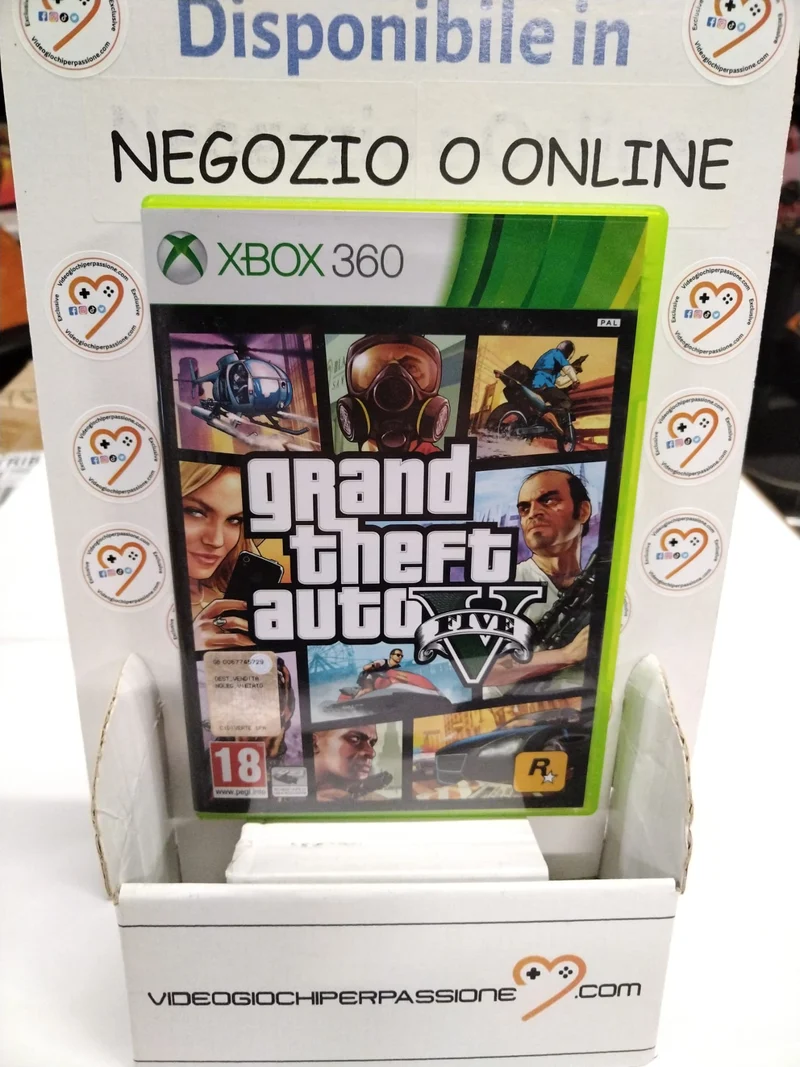 GTA 5 XBOX 360 (usato garantito)(versione italiana)