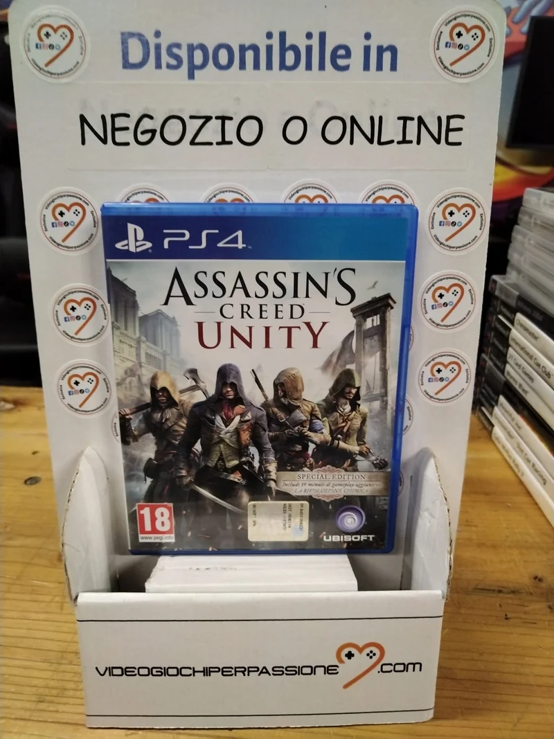 ASSASSIN'S CREED UNITY PS4 (usato garantito)(ver. italiana)