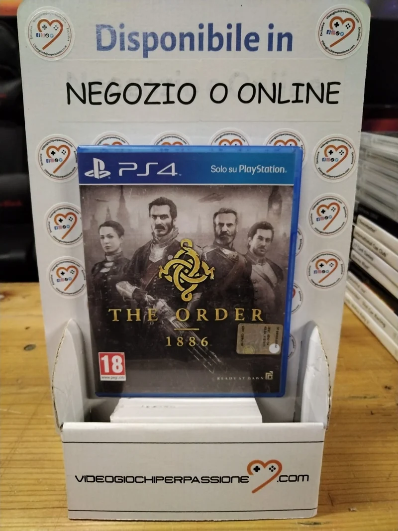 THE ORDER :1886 PS4 (usato garantito)(ver. italiana)