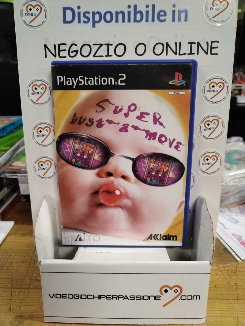 SUPER BUST-A-MOVE PLAYSTATION 2 versione ita. (usato garantito)