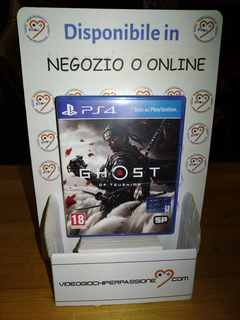 GHOST OF TSUSHIMA PLAYSTATION 4 VERSIONE ITALIANA (usato garantito)