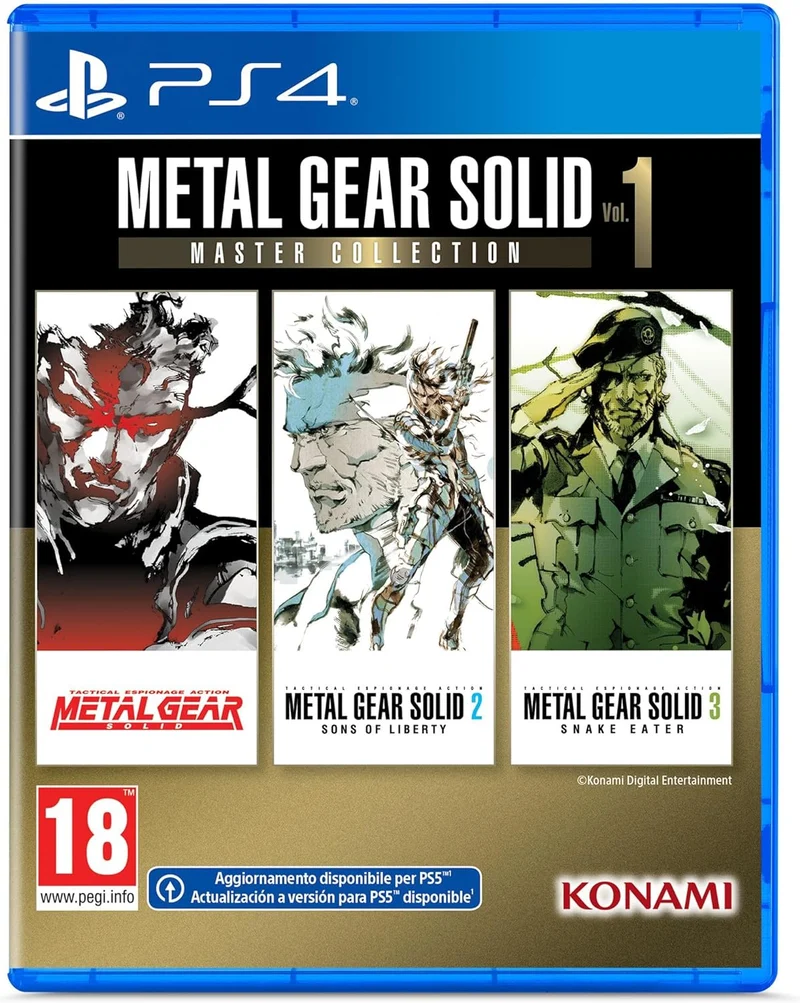 Metal Gear Solid : Master Collection Vol.1 Playstation 4 Edizione italiana