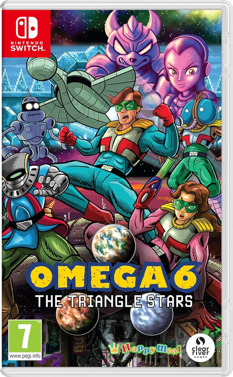 OMEGA 6 The Triangle Stars Nintendo Switch Edizione Europea