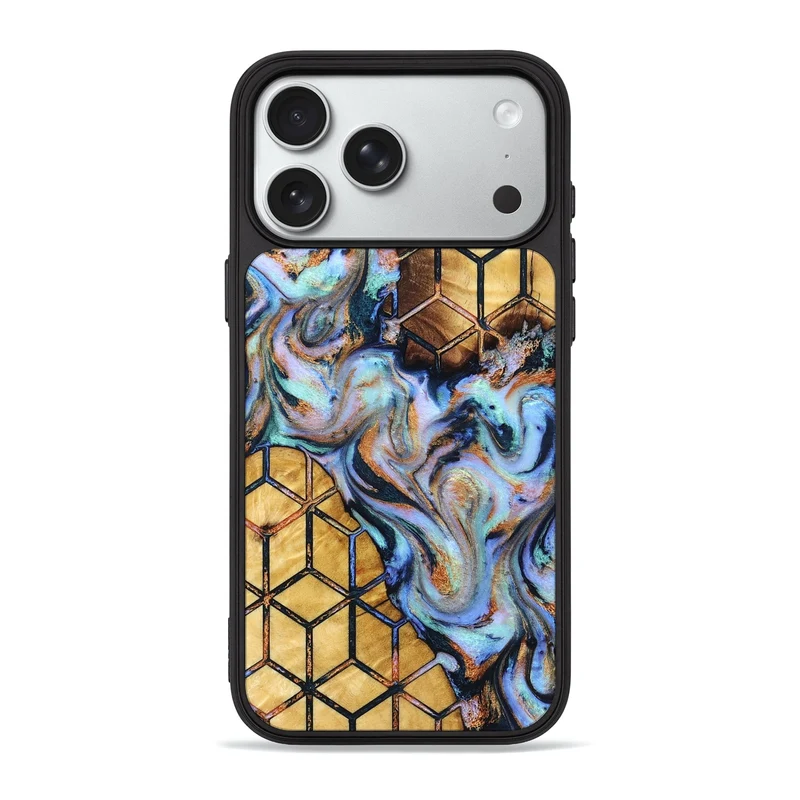iPhone 18 Pro Max Wood Phone Case - Barney (Pattern, 830089)