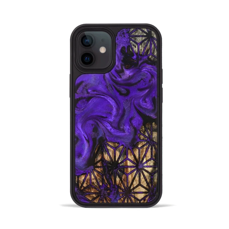 iPhone 12 Wood Phone Case - Clora (Pattern, 830092)