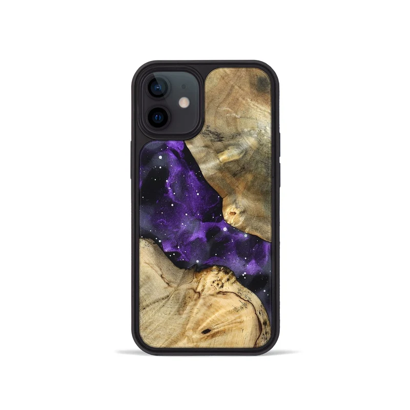 iPhone 12 mini Wood Phone Case - Aliya (Cosmos, 830054)
