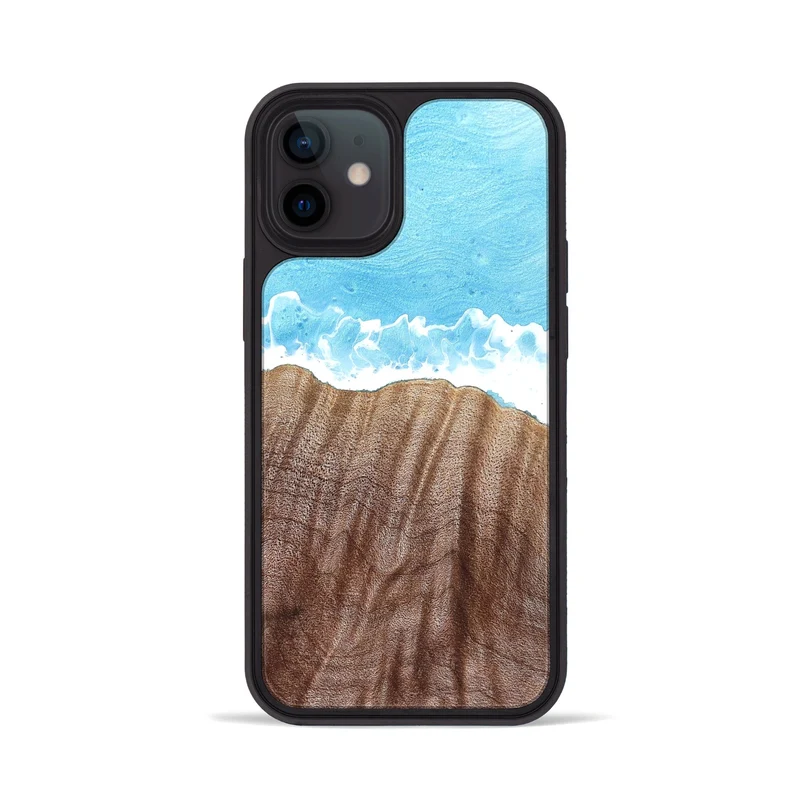 iPhone 12 Wood Phone Case - Akeem (Coastal, 830070)