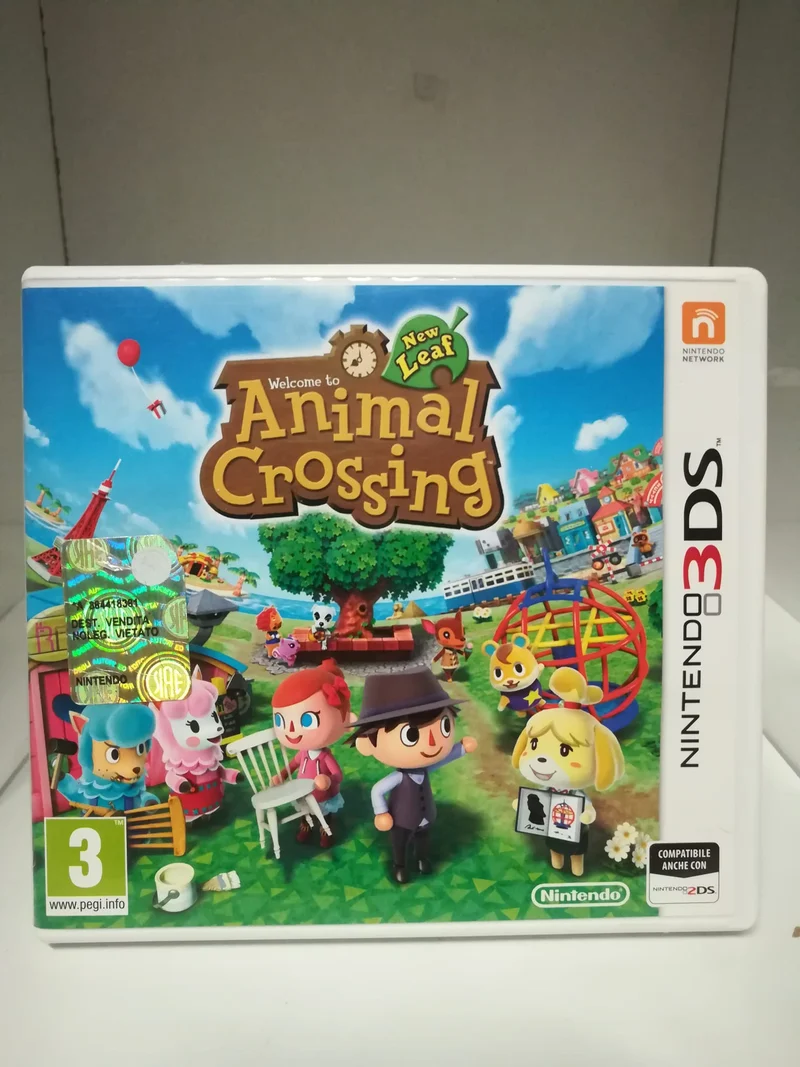 ANIMAL CROSSING NEW LEAF NINTENDO 3DS (versione italiana)