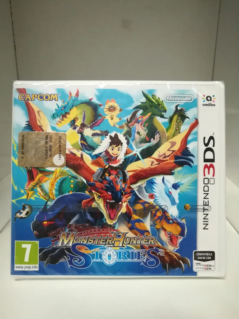 MONSTER HUNTER STORIES NINTENDO 3 DS (nuovo versione italiana)