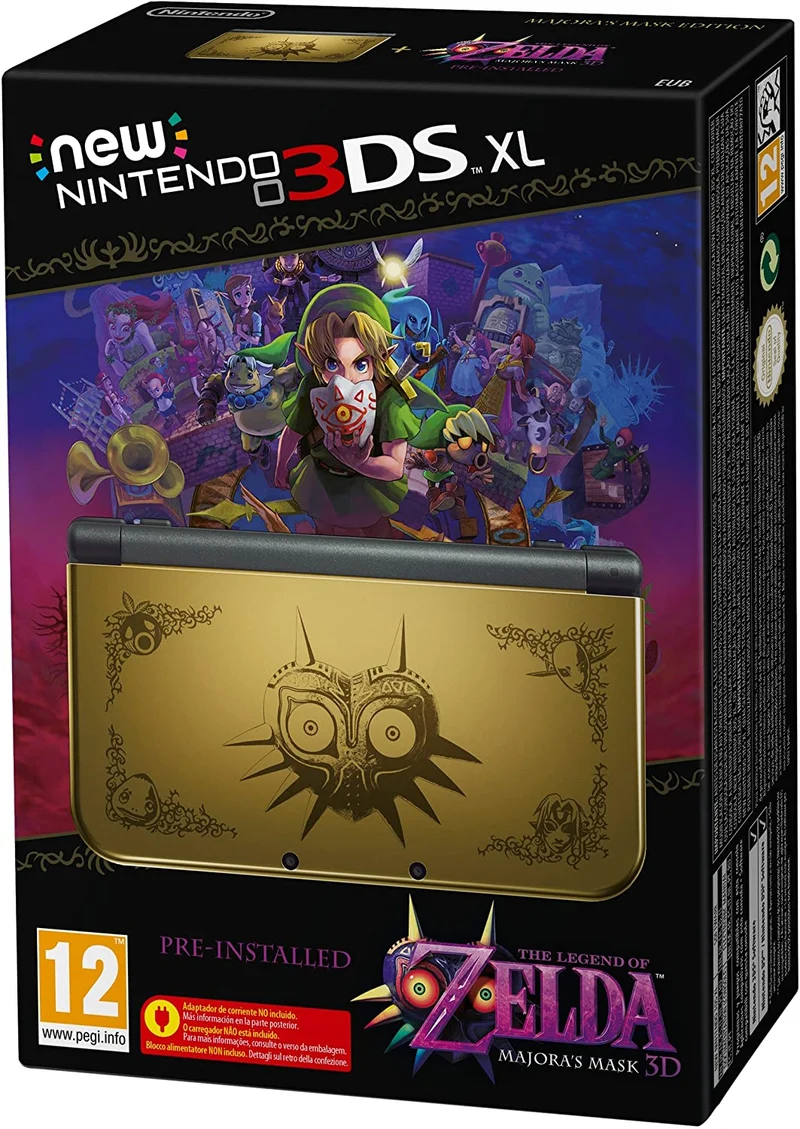New Nintendo 3DS XL: Console Zelda: Majora's Mask Edition - Usato Pari al Nuovo