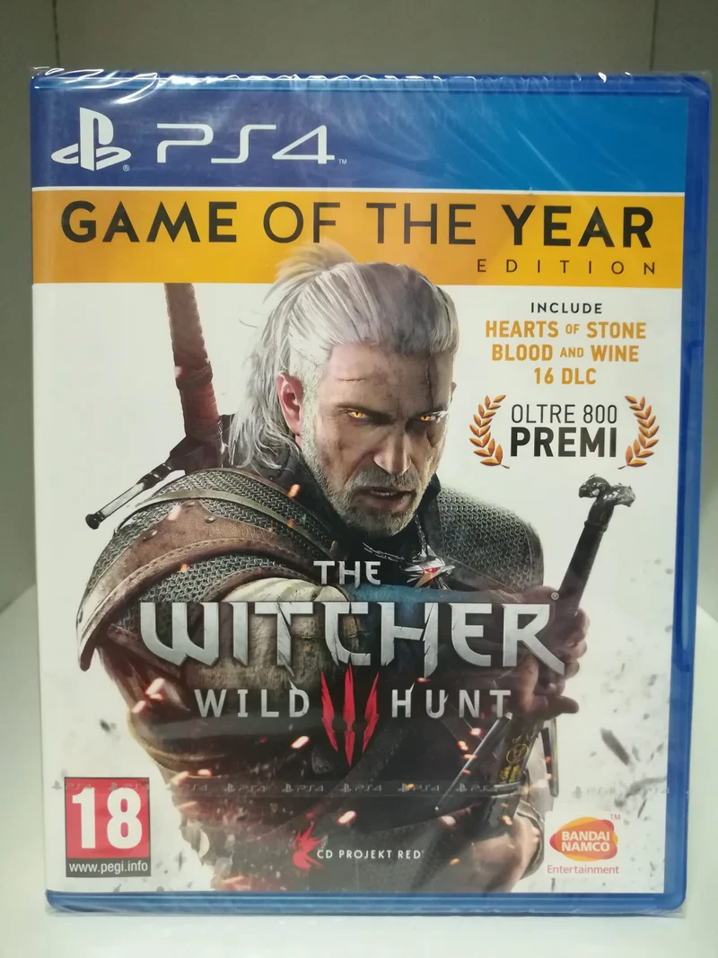 THE WITCHER 3: WILD HUNT GAME OF THE YEAR EDITION PS4 (versione italiana)