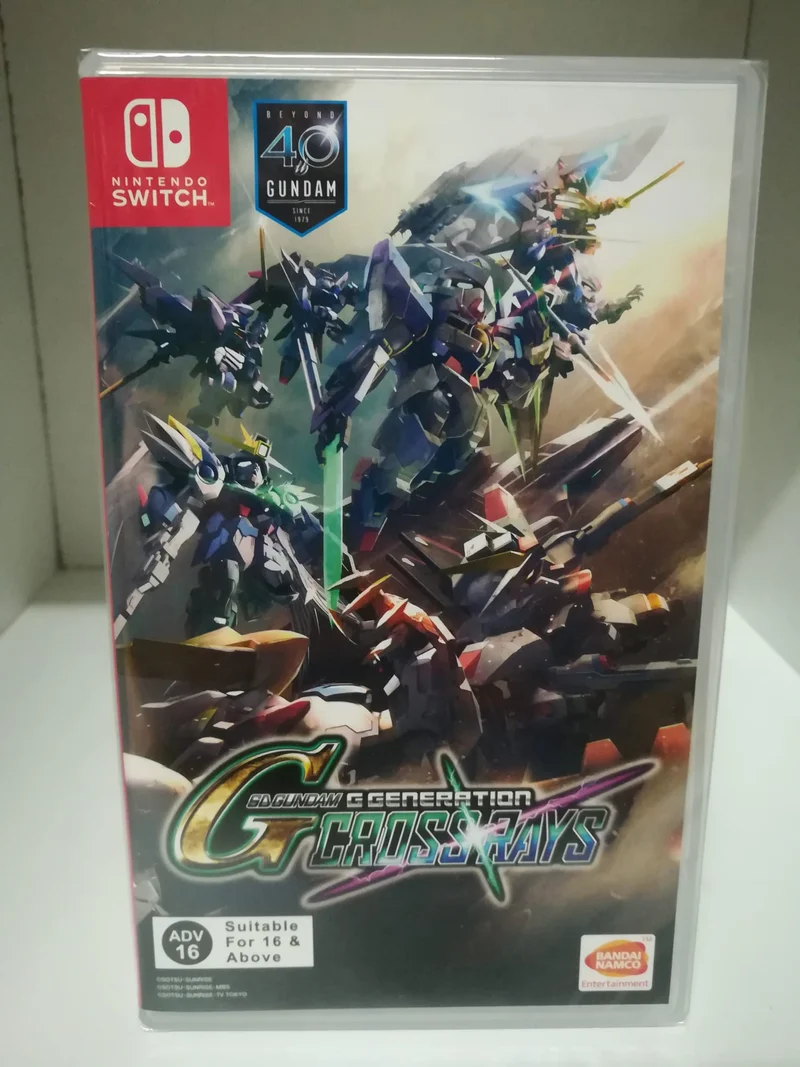 SD GUNDAM G GENERATION CROSS RAYS SWITCH (versione asiatica)(sottotitoli in Inglese)