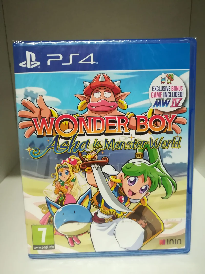WONDER BOY ASHA IN MONSTER WORLD PS4 (versione europea)