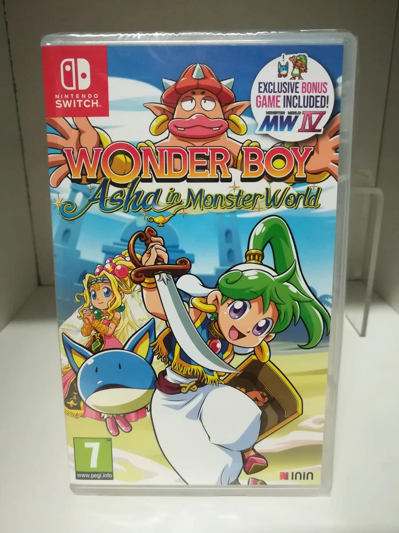 WONDER BOY ASHA IN MONSTER WORLD NINTENDO SWITCH (versione europea)