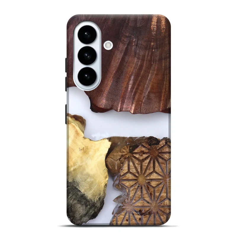Galaxy S26 Plus Wood Live Edge Phone Case - Deanna (Clear, 829796)