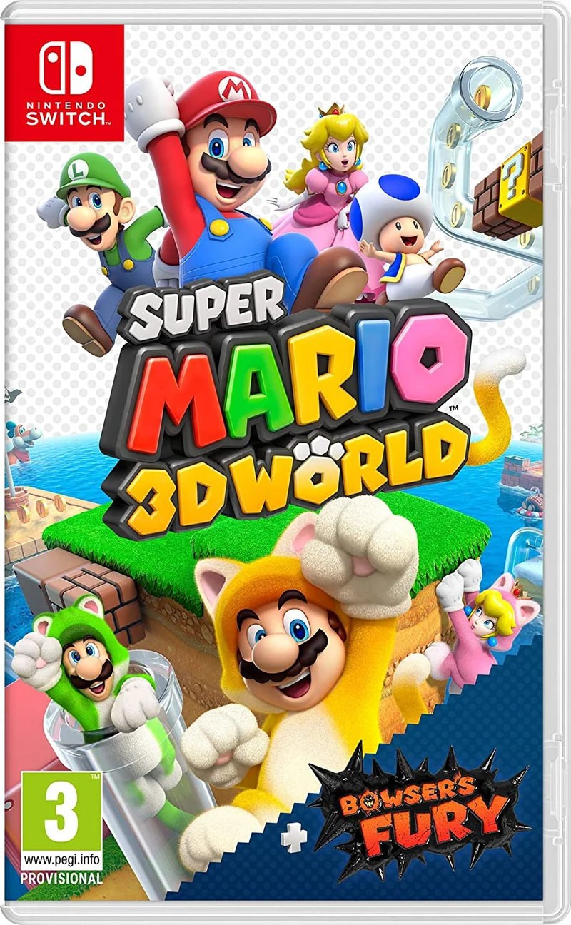SUPER MARIO 3D WORLDS + BOWSER'S FURY NINTENDO SWITCH EDIZIONE ITALIANA