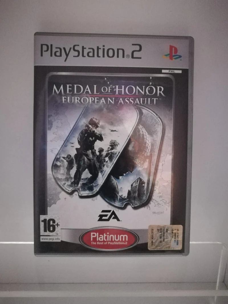 MEDAL OF HONOR EUROPEAN ASSAULT PS2 (usato garantito)(versione italiana)