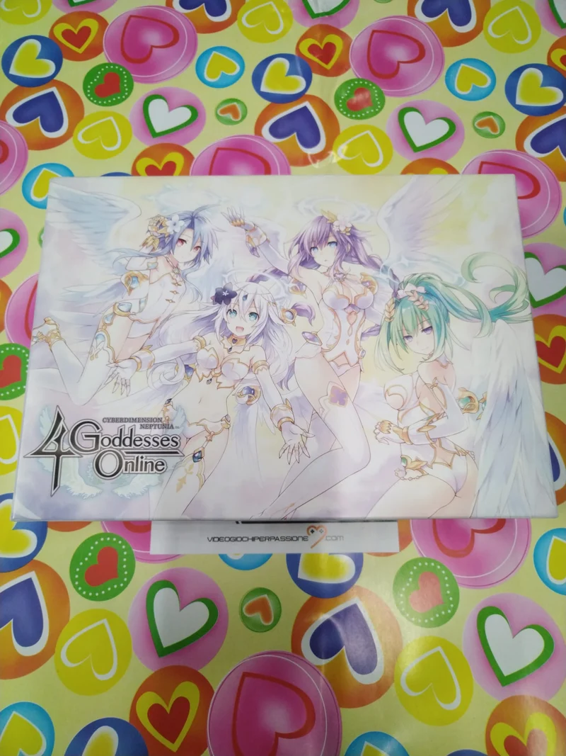CYBERDIMENSION NEPTUNIA 4 GODDESSES ONLINE LIMITED EDITION ps4 (usato)(ver.inglese)