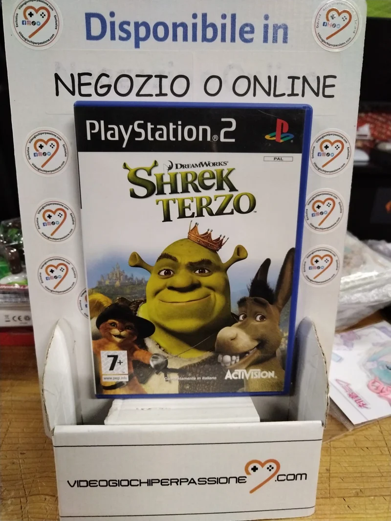 SHREK TERZO PS2 (usato garantito)(completamente in italiano)