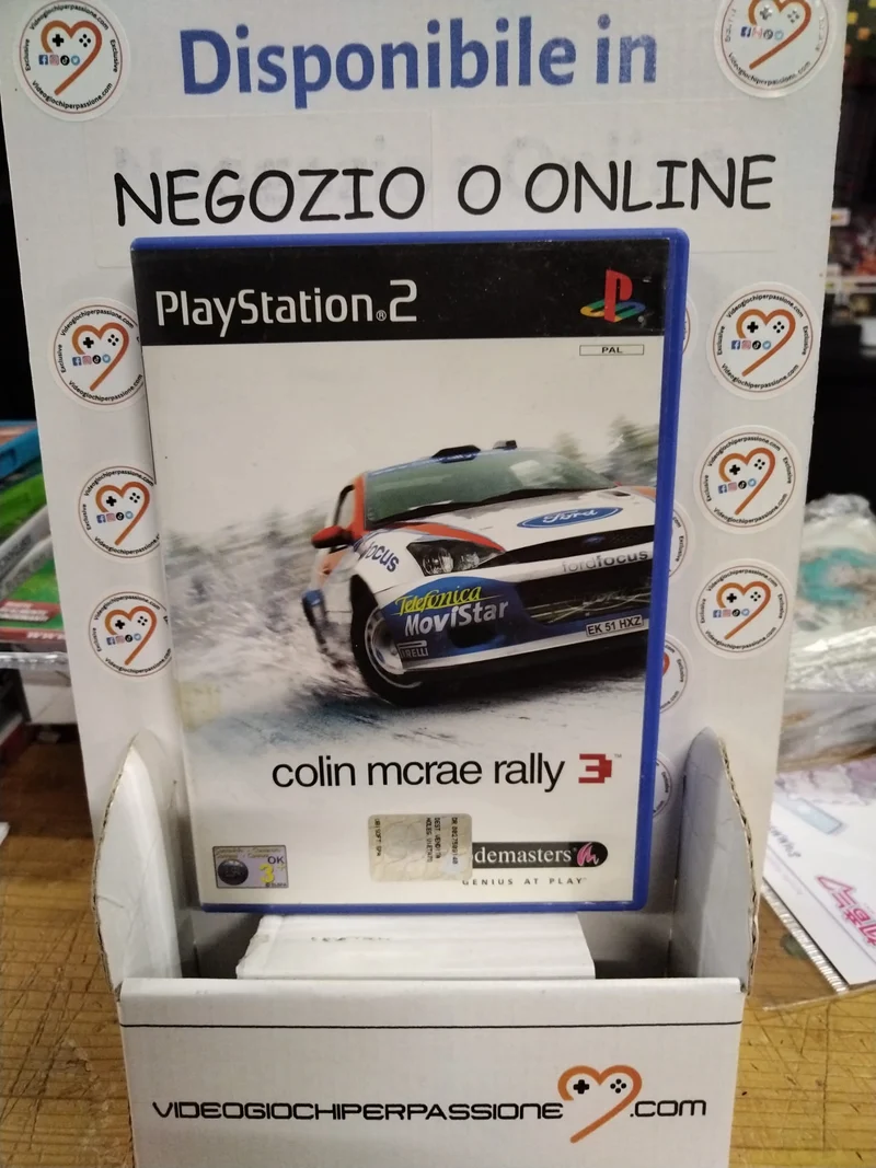 COLIN MCRAE RALLY 3 PS2 (usato garantito)(ver. italiana)