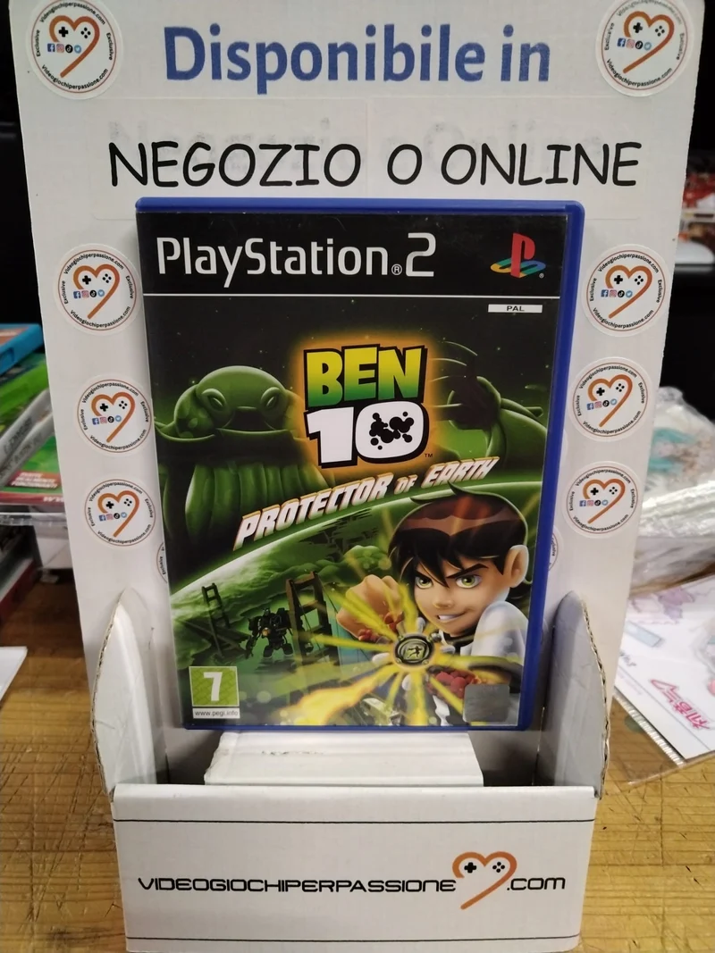 BEN 10 PROTECTOR OF EARTH PS2 (usato garantito)(versione italiana)