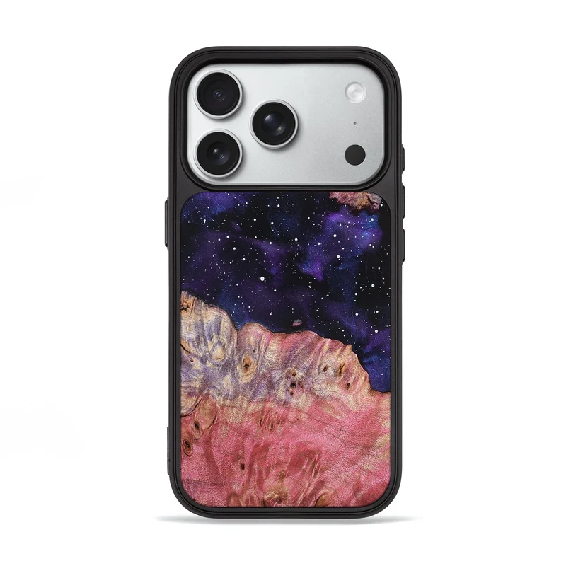 iPhone 18 Pro Wood Phone Case - Ouida (Cosmos, 830083)