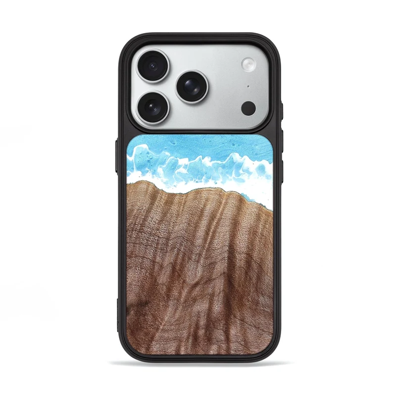 iPhone 18 Pro Wood Phone Case - Akeem (Coastal, 830070)