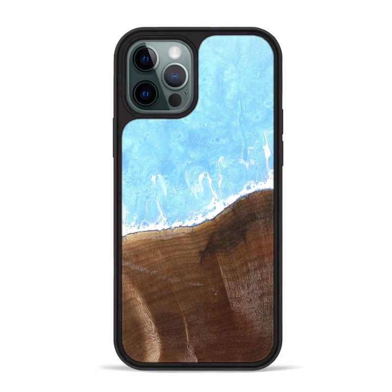 iPhone 12 Pro Max Wood Phone Case - Jeramie (Coastal, 830068)