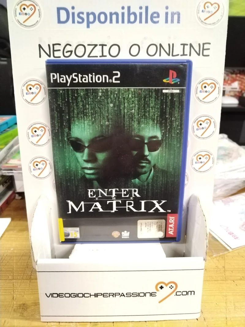 ENTER THA MATRIX PS2 (usato garantito)(versione italiana)