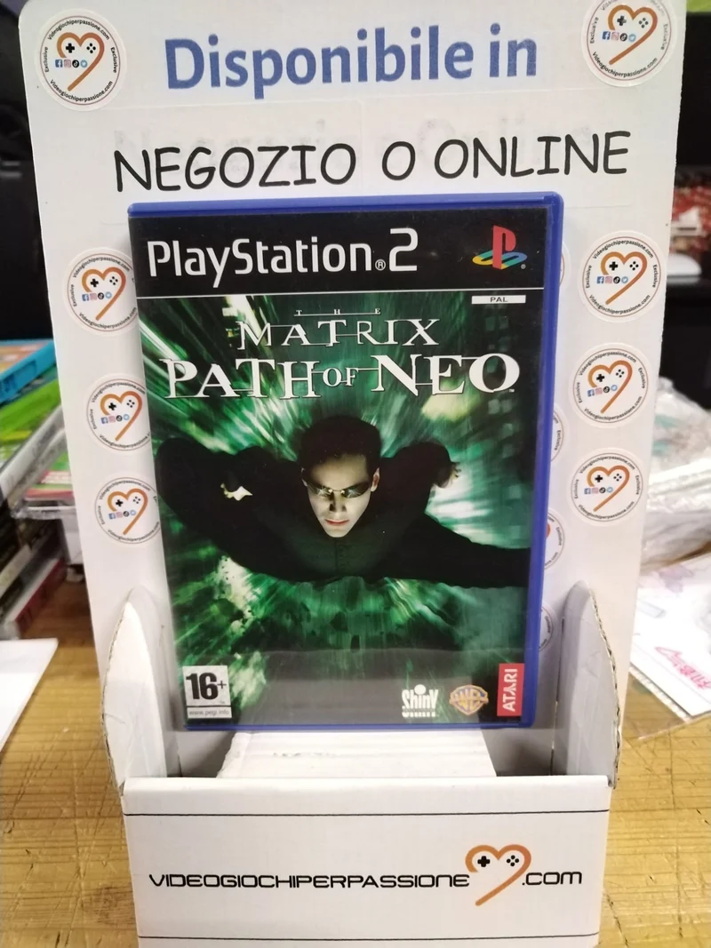 THE MATRIX PATH OF NEO PS2 (usato garantito)(ver. italiana)
