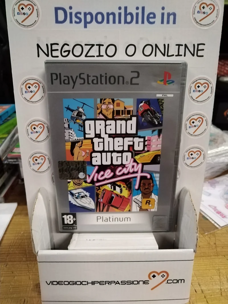 GTA : VICE CITY PLAYSTATION 2 (usato garantito)(versione italiana)