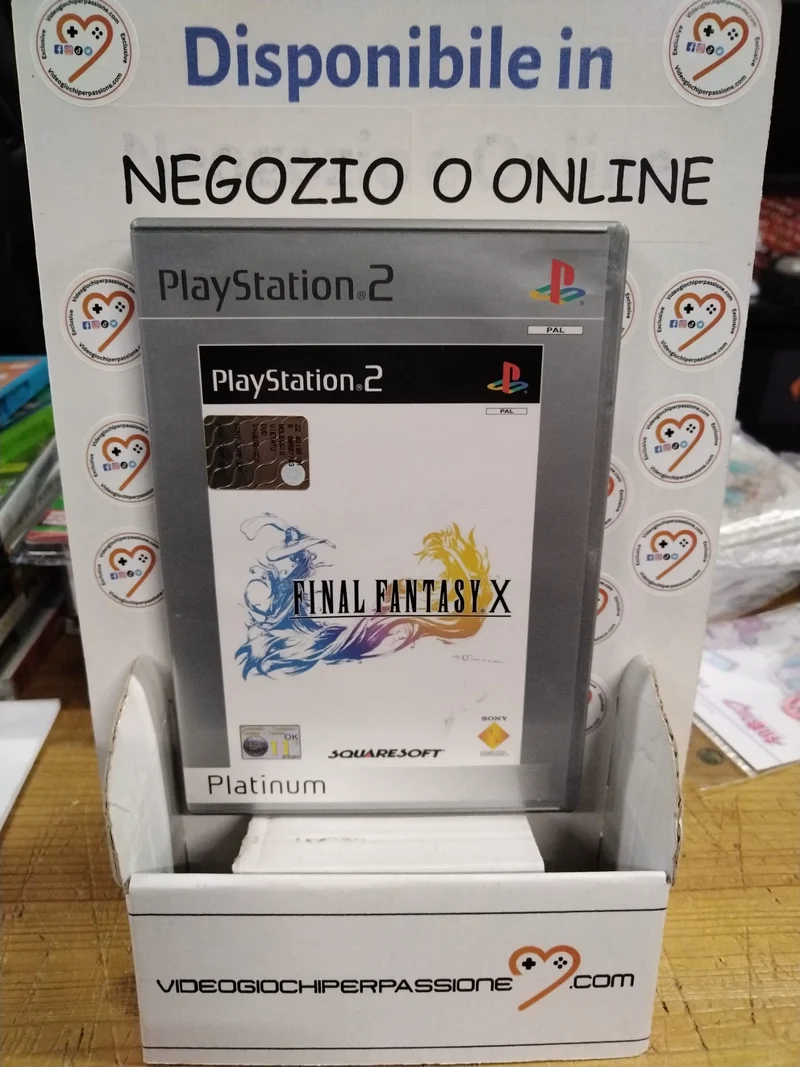 FINAL FANTASY X PLAYSTATION 2 (usato garantito)(versione italiana)