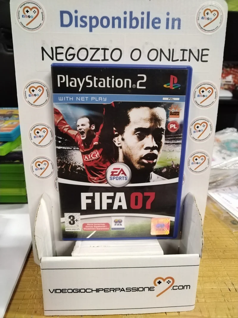 FIFA 07 PS2 (usato garantito)(ver. polacca)