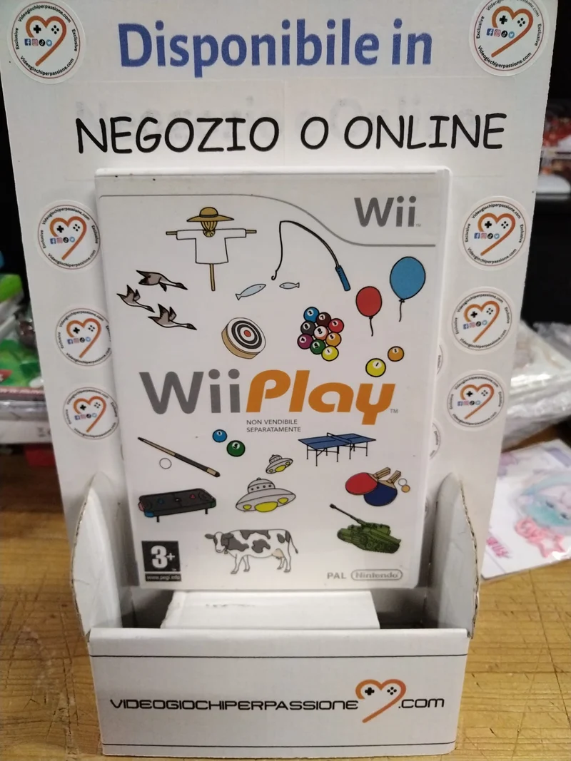 WII PLAY NINTENDO WII (usato garantiti)(versione europea)