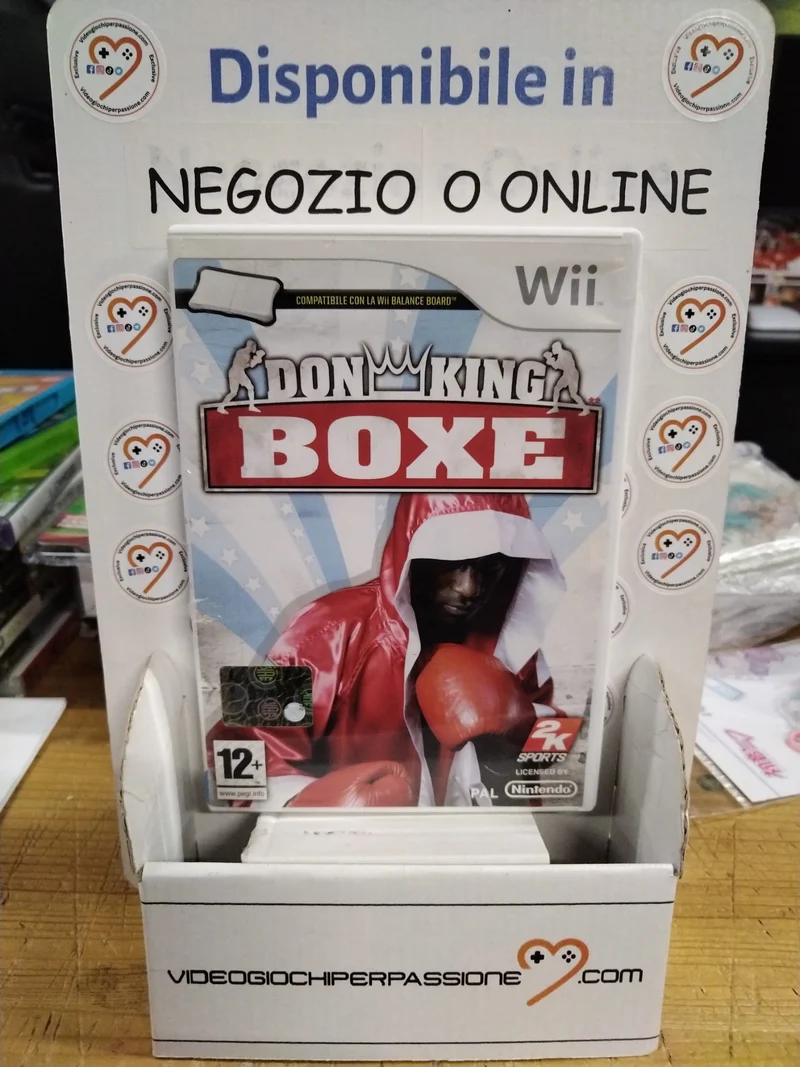 DON KING BOXE NINTENDO WII (usato garantito)(ver. italiana)