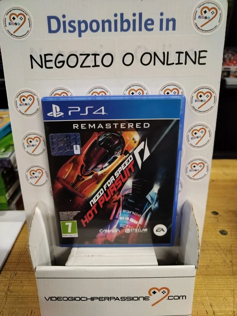 Need For Speed Hot Pursuit - Remastered PS4 (usato garantito)(ver. italiana)