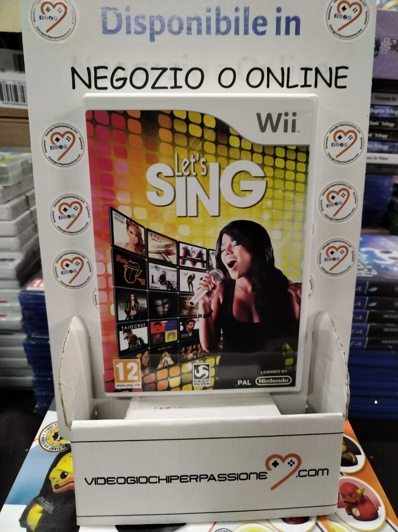 LET'S SING NINTENDO WII (usato garantito)