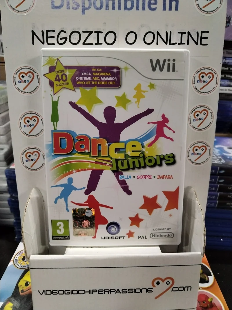 DANCE JUNIORS NINTENDO WII (usato garantito)(ver. ita.)