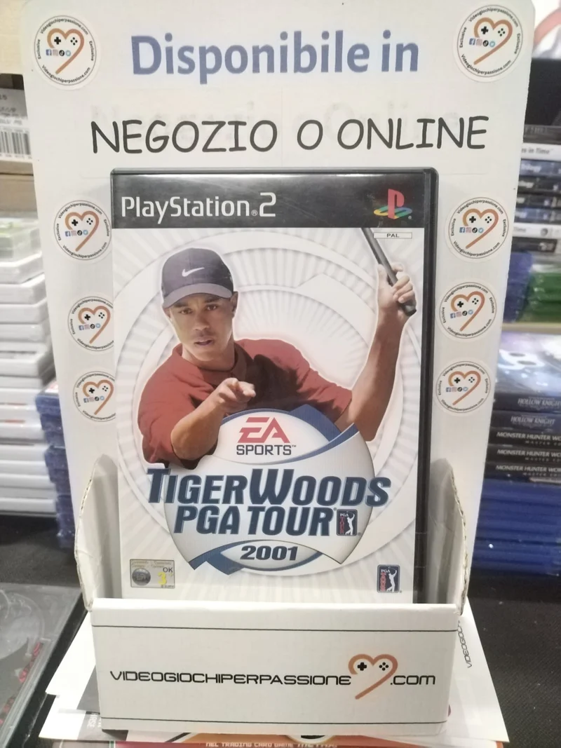 TIGER WOODS PGA TOUR 2001 PS2 (usato garantito)