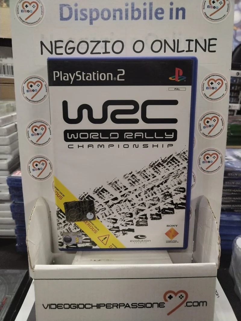 WRC WORLD RALLY CHAMPIONSHIP PS2 (usato garantito)