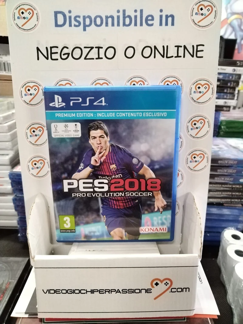 PES 2018 PS4 (versione italiana) (usato garantito)