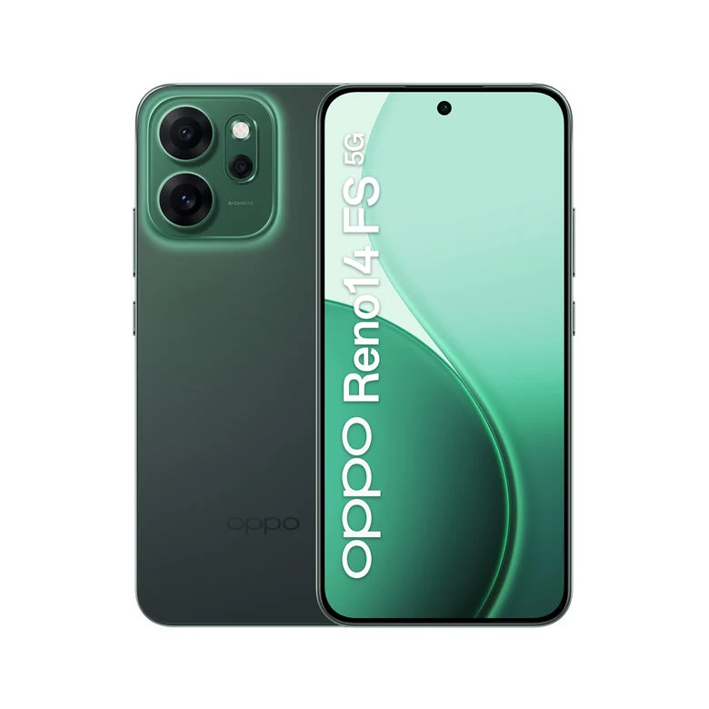 OPPO Reno14 FS Smartphone 5G 16,7 cm (6.57") Doppia SIM Android 15 USB tipo-C 12 GB 512 GB 6000 mAh Verde