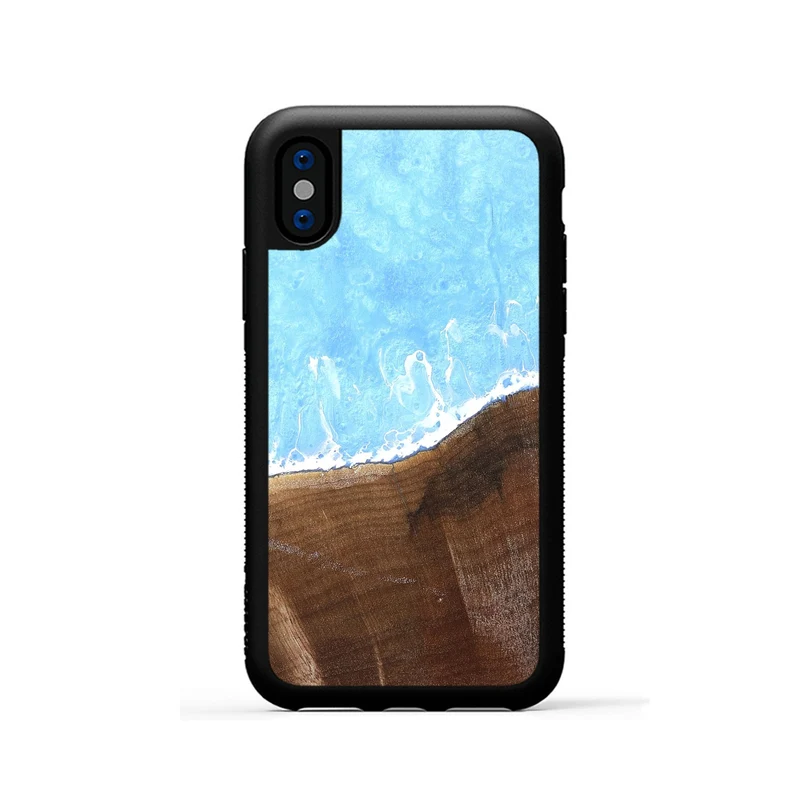 iPhone Xs Wood Phone Case - Jeramie (Coastal, 830068)