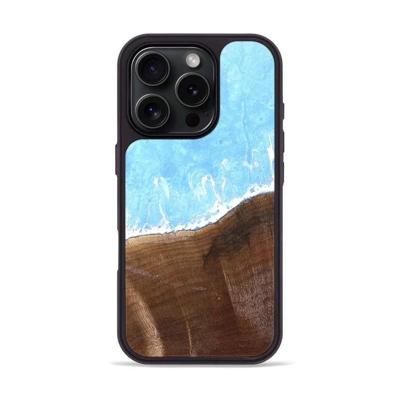 iPhone 16 Pro Wood Phone Case - Jeramie (Coastal, 830068)