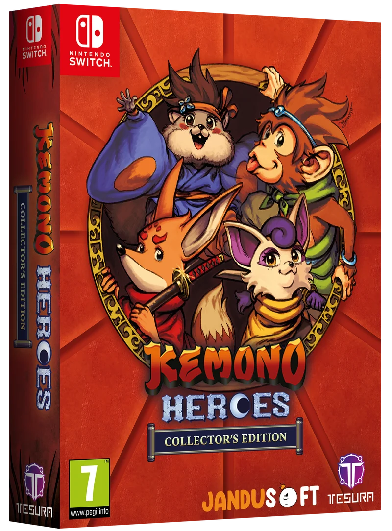 Kemono Heroes Nintendo Switch Collector's Edition Edizione Europea