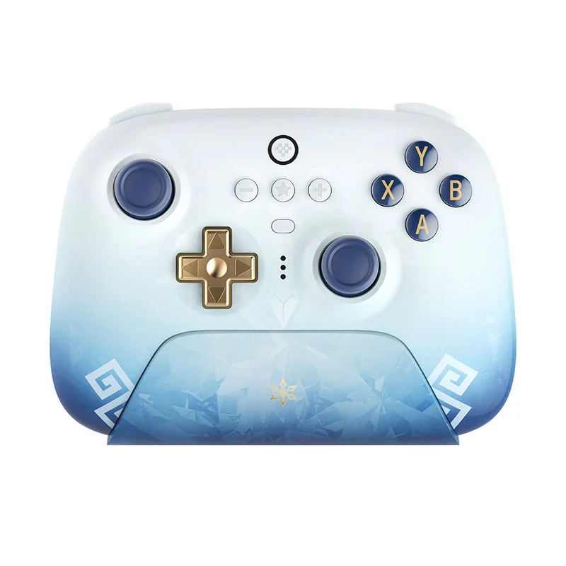8Bitdo Ultimate 2.4G Wireless Controller per PC, Android, Steam Deck e Apple - Chongyun Edition Licenza Ufficiale by Genshin Impact