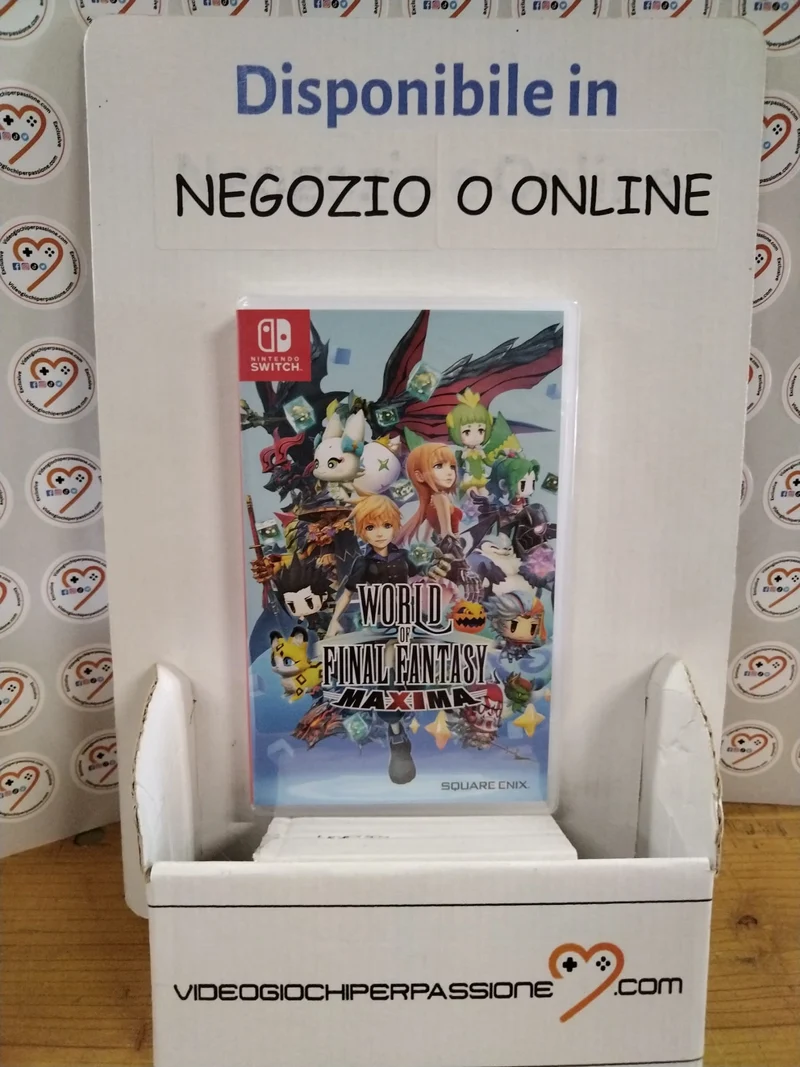 WORLD OF FINAL FANTASY MAXIMA NINTENDO SWITCH versione asiatica