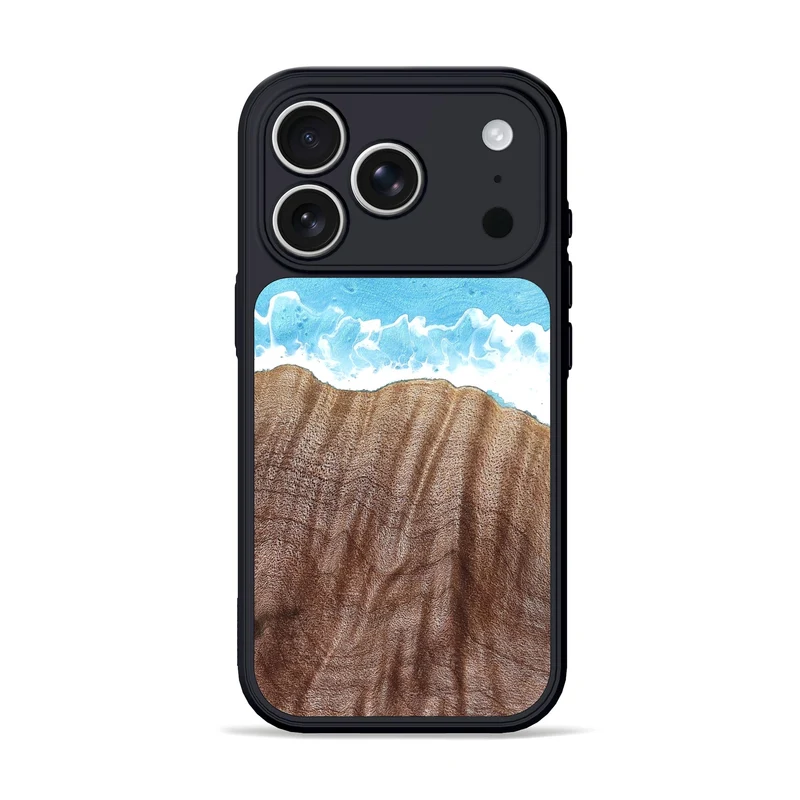 iPhone 17 Pro Wood Phone Case - Akeem (Coastal, 830070)
